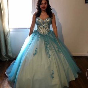 A sweet heart corset dress